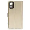 Newface General Mobile GM 23 SE Trend S Plus Kapaklı Kılıf - Gold