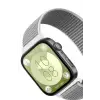 Newface Huawei Fit 4 Hasırlı Cırtcırtlı Kordon - Beyaz