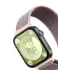 Newface Huawei Fit 4 Hasırlı Cırtcırtlı Kordon - Pembe