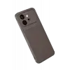 Newface Huawei Honor 600 Auto Focus Karbon Kapak - Gri
