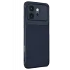 Newface Huawei Honor 600 Auto Focus Karbon Kapak - Lacivert