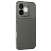 Newface Huawei Honor 600 Lite Auto Focus Karbon Kapak - Gri