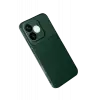 Newface Huawei Honor 600 Lite Auto Focus Karbon Kapak - Koyu Yeşil