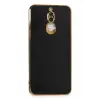 Newface Huawei Mate 10 Lite Kılıf Volet Silikon - Siyah