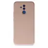Newface Huawei Mate 20 Lite Kılıf Nano içi Kadife Silikon - Pudra