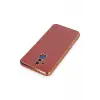 Newface Huawei Mate 20 Lite Kılıf Volet Silikon - Kırmızı