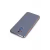 Newface Huawei Mate 20 Lite Kılıf Volet Silikon - Mavi