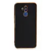 Newface Huawei Mate 20 Lite Kılıf Volet Silikon - Siyah