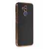 Newface Huawei Mate 20 Lite Kılıf Volet Silikon - Siyah