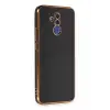 Newface Huawei Mate 20 Lite Kılıf Volet Silikon - Siyah