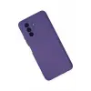 Newface Huawei Nova Y70 Kılıf Nano içi Kadife Silikon - Mor
