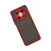 Newface Huawei Nova Y90 Kılıf Montreal Silikon Kapak - Kırmızı