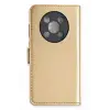 Newface Huawei Nova Y90 Trend S Plus Kapaklı Kılıf - Gold