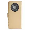 Newface Huawei Nova Y90 Trend S Plus Kapaklı Kılıf - Gold