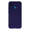 Newface Huawei P20 Lite Kılıf Nano içi Kadife Silikon - Mor
