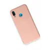Newface Huawei P20 Lite Kılıf Nano içi Kadife Silikon - Pudra