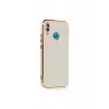 Newface Huawei P20 Lite Kılıf Volet Silikon - Beyaz