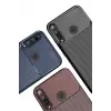 Newface Huawei P40 Lite E Kılıf Auto Focus Karbon Kapak - Siyah