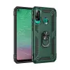 Newface Huawei P40 Lite E Kılıf Sofya Yüzüklü Silikon Kapak - Yeşil