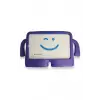 Newface Apple iPad 2022 10.9 (10.nesil) Kılıf Karakter Tablet Silikon - Mor