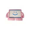 Newface Apple iPad 4 9.7 Kılıf Karakter Tablet Silikon - Açık Pembe