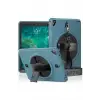 Newface Apple iPad 5 Air 9.7 Kılıf Strap-C Otterbox Tablet Kapak - Mavi