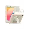 Newface Apple iPad 5 Air 9.7 Kılıf Strap New Tablet Kapak - Pembe