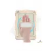 Newface Apple iPad 5 Air 9.7 Kılıf Strap New Tablet Kapak - Pembe