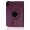 Newface Apple iPad Mini 6 Kılıf 360 Tablet Deri Kılıf - Mürdüm
