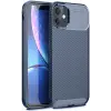Newface iPhone 11 Kılıf Auto Focus Karbon Kapak - Lacivert