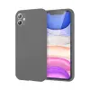 Newface iPhone 11 Kılıf First Silikon - Gri