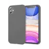 Newface iPhone 11 Kılıf First Silikon - Gri