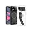 Newface Apple iPhone 11 Kılıf Joy Lens Standlı Kapak - Mor