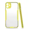 Newface iPhone 11 Kılıf Platin Silikon - Sarı