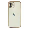 Newface Apple iPhone 11 Kılıf Razer Lensli Silikon - Gold