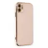 Newface Apple iPhone 11 Kılıf Volet Silikon - Pembe