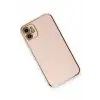 Newface iPhone 11 Kılıf Volet Silikon - Pembe