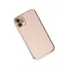 Newface Apple iPhone 11 Kılıf Volet Silikon - Pembe