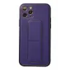 Newface Apple iPhone 11 Pro Kılıf Coco Deri Standlı Kapak - Mor