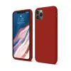 Newface iPhone 11 Pro Kılıf First Silikon - Bordo