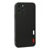 Newface iPhone 11 Pro Kılıf Loop Deri Silikon - Siyah