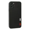 Newface Apple iPhone 11 Pro Kılıf Loop Deri Silikon - Siyah