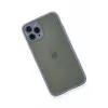 Newface Apple iPhone 11 Pro Kılıf Montreal Silikon Kapak - Gri