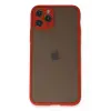 Newface Apple iPhone 11 Pro Kılıf Montreal Silikon Kapak - Kırmızı