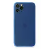 Newface iPhone 11 Pro Kılıf PP Ultra İnce Kapak - Mavi