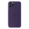 Newface iPhone 11 Pro Kılıf PP Ultra İnce Kapak - Mor
