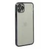 Newface iPhone 11 Pro Kılıf Razer Lensli Silikon - Siyah