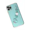 Newface iPhone 11 Pro Max Kılıf Esila Silikon - Su Yeşili