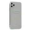 Newface Apple iPhone 11 Pro Max Kılıf Kart Şeffaf Silikon - Şeffaf