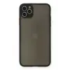 Newface Apple iPhone 11 Pro Max Kılıf Montreal Silikon Kapak - Siyah